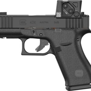 Glock 43X MOS8 9mm Pistol Package with Aimpoint COA