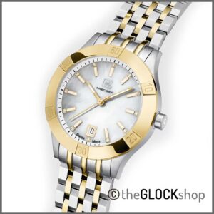 Glock Watch ladies Silver Gold