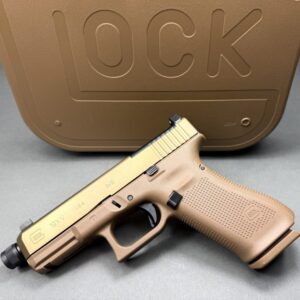 Glock 19X V MOS 9mm Pistol with Threaded Barrel & Suppressor Sights
