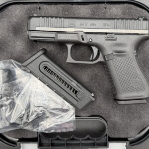 Glock 44 V 22LR compact rimfire training pistol black polymer frame profile