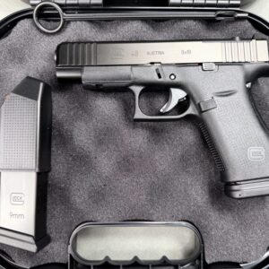 Glock 48 MOS 9mm pistol slimline frame profile black optics ready