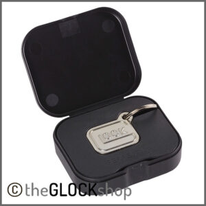 Glock Keychain Silver Plated